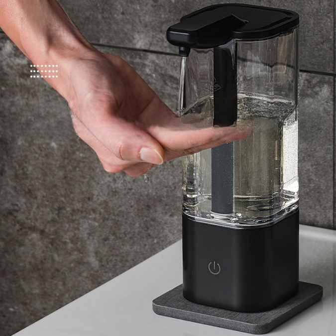 Automatic Sensor Soap Dispenser Rechargeable Touch-Free Liquid Dispenser