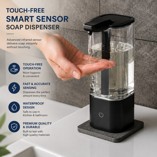 Touch-Free Smart Sensor Soap Dispenser - Wave to Dispense