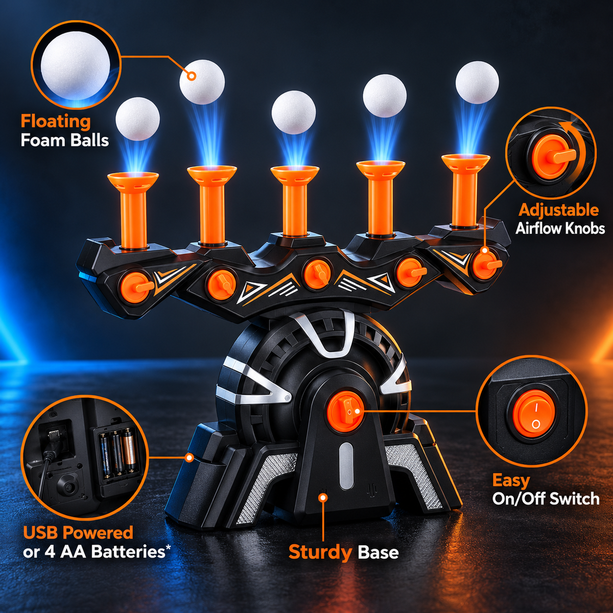 Hover Shot Floating Target Game