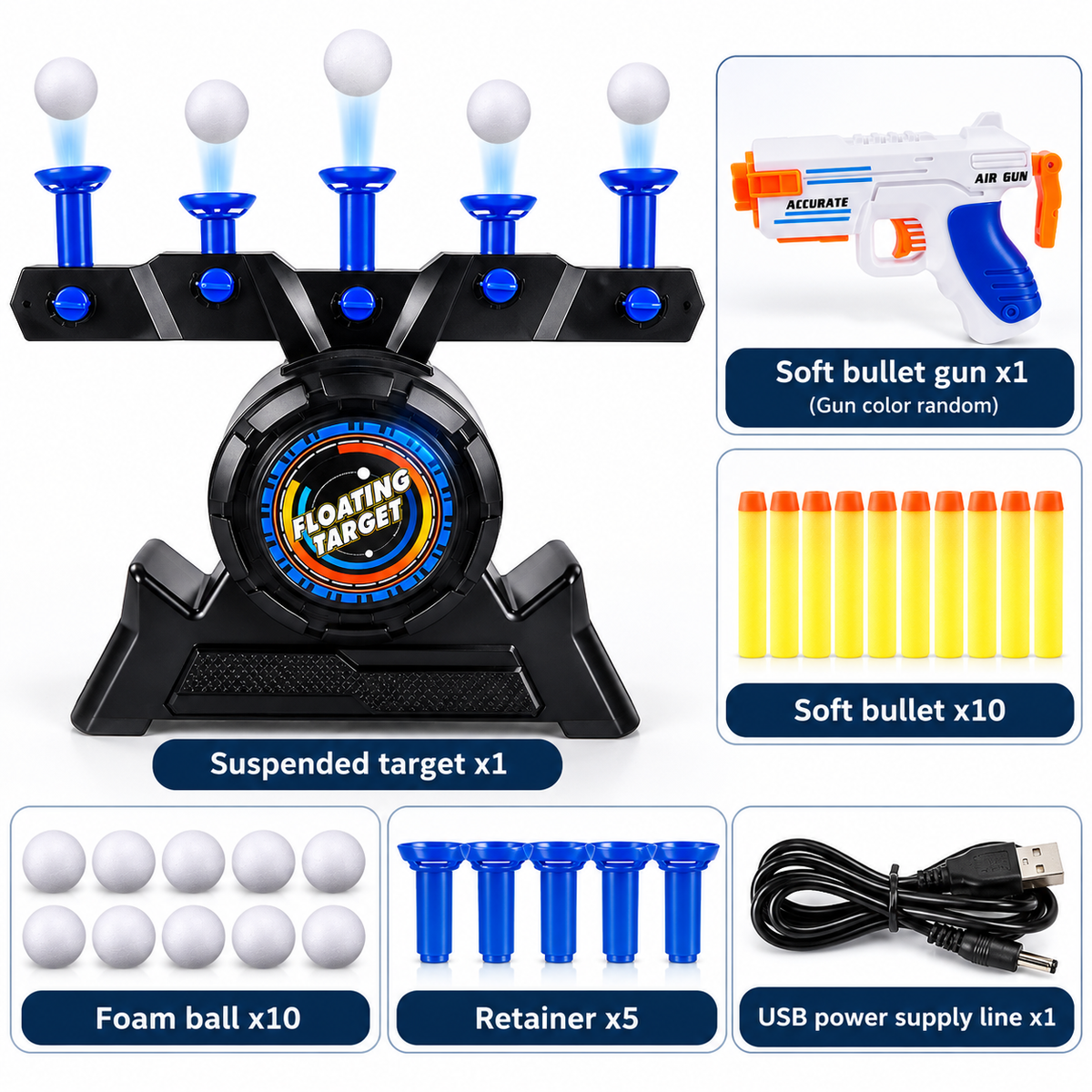 Hover Shot Floating Target Game