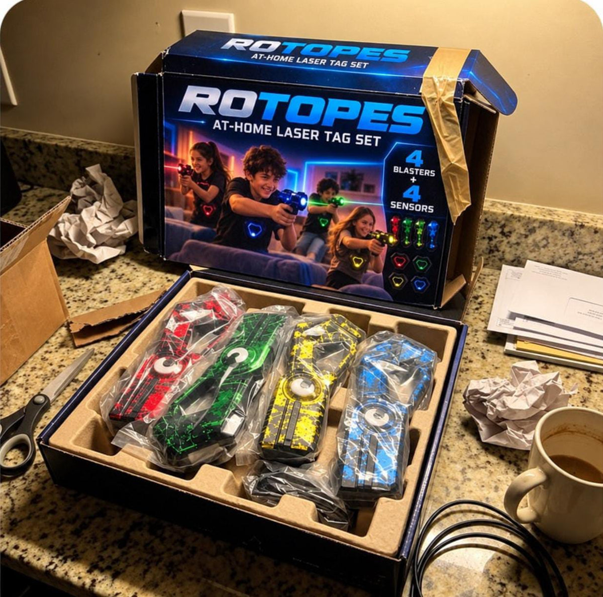 ROTOPES-Laser Tag Guns Set