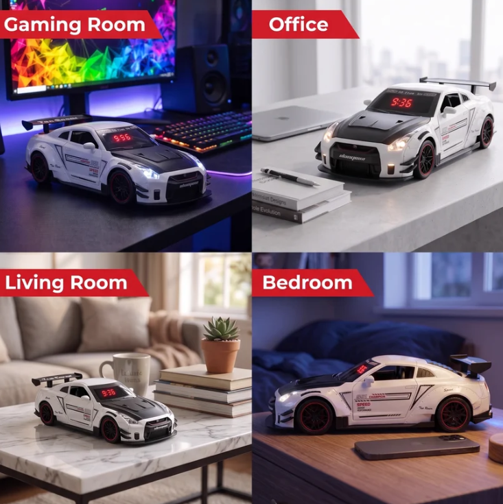 GT-R Alarm Clock