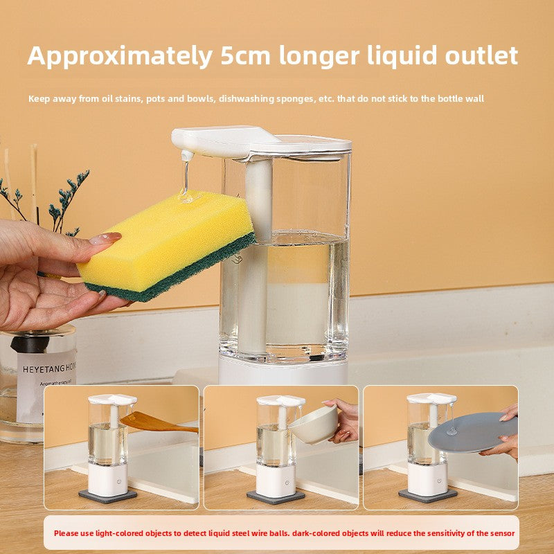 Automatic Sensor Soap Dispenser Rechargeable Touch-Free Liquid Dispenser