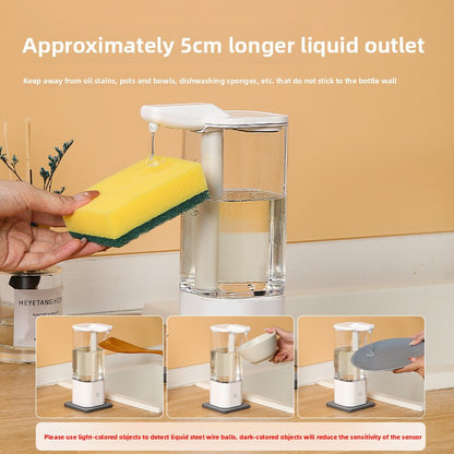 Automatic Sensor Soap Dispenser Rechargeable Touch-Free Liquid Dispenser